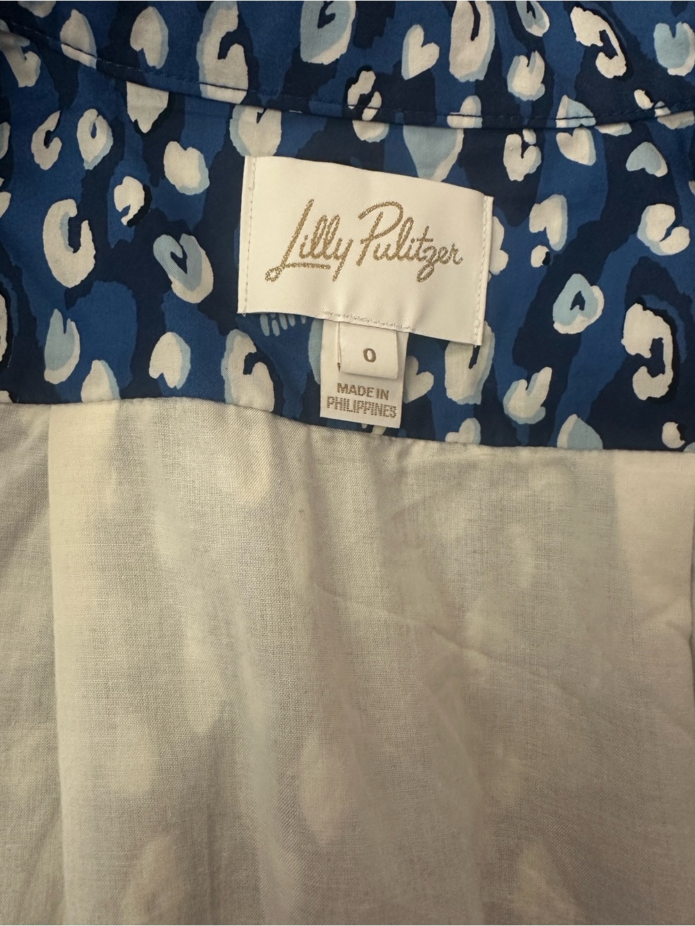 Lilly Pulitzer Drena Animal-Print Cotton Mini-Shirtdress - Picture 6 of 7
